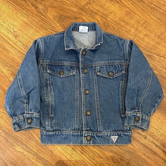 Vintage Guess Denim Jacket M - Picture 1 of 7